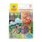 Фломастеры-кисти Мульти-Пульти "Невероятные приключения", 12цв., смываемые, ПВХ бокс, европодвес