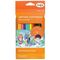 Карандаши цветные Гамма "Оранжевое солнце", 12цв. (6 классич. + 6 пастельных), заточен., картон, европодвес