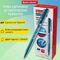 Ручка шариковая автоматическая РОССИЯ "РЕФЛЕКТОР", СИНЯЯ, узел 0,7 мм, линия письма 0,35 мм, BRAUBERG, 143969