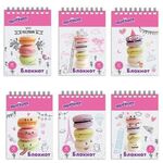 Блокнот МАЛЫЙ ФОРМАТ А7 75х105 мм, 40 л., гребень, картон, клетка, ЮНЛАНДИЯ, "ВКУСНОСТИ", 129861