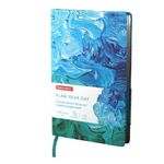 Ежедневник недатированный А5 (138х213 мм), BRAUBERG VISTA, под кожу, гибкий, 136 л., "Blur", 112031