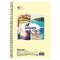 Тетрадь А4, 96 л., BRAUBERG, гребень, клетка, обложка картон, 4 СЕЗОНА, 403071
