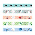 Закладка - магнит для книг, 25*195мм, ArtSpace "Super Hero", блестки