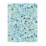 Тетрадь на кольцах А5 (165х215 мм), 120 листов, твердый картон, клетка, BRAUBERG, Абстракция, 404077