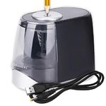 Точилка электрическая BRAUBERG ONE фреза с автостопом, 4 батарейки AA/USB (под адаптер), 270577