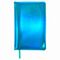 Ежедневник недатированный А5 138х213 мм BRAUBERG "Holiday" под кожу, 136 л., бирюзовый, 111866