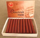 Сангина темная в картонной коробке (10 шт)