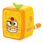 Точилка механическая ПИФАГОР "Апельсин", корпус оранжевый, 270426