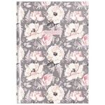 Бизнес-блокнот А5, 80л., OfficeSpace "Цветы. Wild rose", глянцевая ламинация, тиснение фольгой