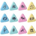 Ластик Berlingo "Horoscope", треугольный, натуральный каучук, 35,7*35,7*9мм