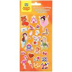 Наклейки объемные Мульти-Пульти "Для маленьких принцесс", 10*22см, 22 наклейки, инд. уп., европодвес