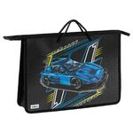 Папка с ручками А4 ArtSpace "Cool car", пластик, на молнии, 75мм
