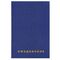 Ежедневник недатированный А5 145х215 мм BRAUBERG бумвинил, 160 л., синий, 123327