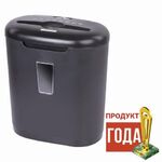 Уничтожитель (шредер) BRAUBERG S6, 3 уровень секретности, фрагменты 5х34 мм, 6 листов, 16 л, 530963