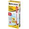 Ручка гелевая с грипом BRAUBERG "Geller", КРАСНАЯ, игольчатый узел 0,5 мм, линия письма 0,35 мм, 141181