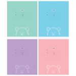 Тетрадь 12л., клетка MESHU "Оne-colored"