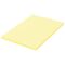 Бумага цветная BRAUBERG, А4, 80 г/м2, 100 л., пастель, желтая, для офисной техники, 112446