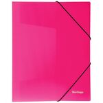 Папка на резинке Berlingo "Neon" А4, 500мкм, неоновая розовая