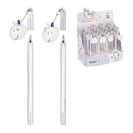 Ручка шариковая MESHU "Hello, Unicorn", синяя, 0,7мм, корпус ассорти, с топпером