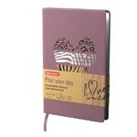 Ежедневник недатированный B6 (127х186 мм), BRAUBERG VISTA, под кожу, твердый, срез фольга, 136 л., "For you", 112118