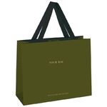 Пакет подарочный 32*26*12см MESHU "Olive tone", отд. фольгой, выб. лак, матовая ламинация