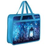 Папка на молнии с ручками BRAUBERG А4, 1 отделение, пластик, 80 мм, "Magic", 270867