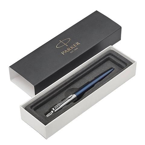 Ручка шариковая PARKER "Jotter Core Royal Blue CT", корпус синий, детали хром, синяя, 1953186