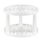 Подставка для кистей Гамма, пластик, белая