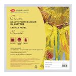Холст на картоне "Сонет", 50х50 см, 280 г/м2, 100% хлопок, мелкое зерно