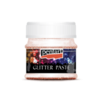 Паста с блестками на водной основе "Pentart", мелкое зерно, цвет радужный в банке 50мл