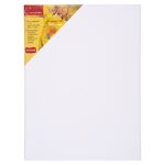 Холст на подрамнике "Сонет", акриловый грунт, 30х40 см, 440 г/м2, 100%, хлопок, крупное зерно