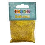 Блестки декоративные "Decola", золото майя, размер 0,1 мм, в упаковке 20г