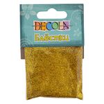Блестки декоративные "Decola", золото майя, размер 0,3 мм, в упаковке 20г