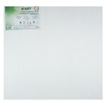 Холст грунтованный на подрамнике AZART, малянно-эмульсионный грунт, 100% лён, среднее зерно, 480 г/м2, 60 х 60 см