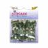 Мозаика "Тонированная с блестками", "Folia", оттенки зеленого, 5х5мм, 700шт