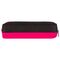 Пенал-косметичка BRAUBERG, мягкий, "Black&Bright", черно-розовый, 21х5х5 см, 229006