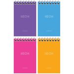 Блокнот А7 40л. на гребне ArtSpace "Яркий. Neon"