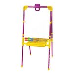 Мольберт растущий для мела/магнитно-маркерный, 53х46 см, BRAUBERG "NIKA KIDS", сиреневый, 238050