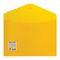 Папка-конверт с кнопкой BRAUBERG А4 до 100 л. непрозрачная желтая СВЕРХПРОЧНАЯ 0,2 мм, 270473
