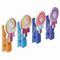 Прищепки декоративные "Леденцы", 4 штуки, 3,5 см, ассорти, ОСТРОВ СОКРОВИЩ, 661294