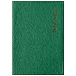 Обложка для паспорта OfficeSpace "Комфорт", кожзам, мятный, тиснение золотом