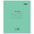 Тетрадь ЗЕЛЁНАЯ обложка 12 л., линия с полями, офсет №2 ЭКОНОМ, "ПИФАГОР", 104985