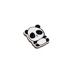 Значок деревянный MESHU "Hello panda", прямая УФ-печать, 2,7*3,3см