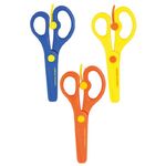 Ножницы детские пластиковые Мульти-Пульти "Приключения Енота" 13,5см, с усилителем, европодвес