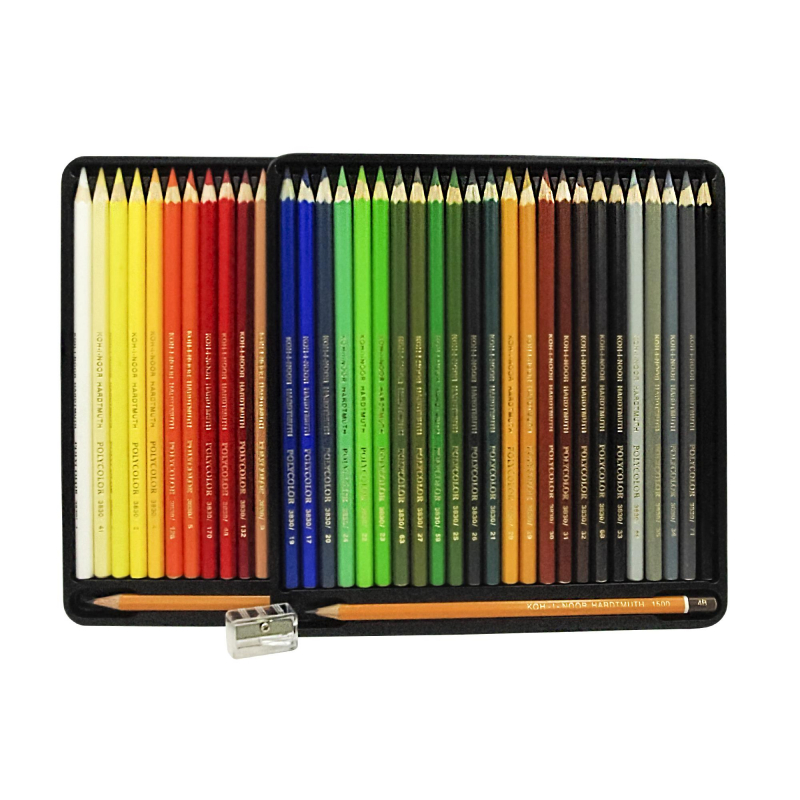 Карандаши цветные художественные POLYCOLOR 3836, 48цв, 3836048007KZ(Д)