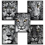 Тетрадь А5, 48 л., BRAUBERG, клетка, обложка картон, ДИКИЕ И СВОБОДНЫЕ, 401810