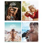 Тетрадь 48л., А5, клетка ArtSpace "Девушки. Girls and travel", глянцевый УФ-лак