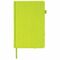 Ежедневник недатированный А5 138x213 мм BRAUBERG "Finest" под кожу, резинка, 136 л., зеленый, 111868
