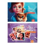 Альбом для рисования 40л., А4, на скрепке ArtSpace "Стиль. Добрые глазки"