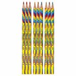 Карандаш с многоцветным грифелем МЯГКИЙ, 1 шт., ЮНЛАНДИЯ "MAGIC", ассорти, пластиковая туба, 181788